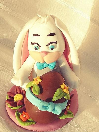 Easter bunny - Cake by Édesvarázs