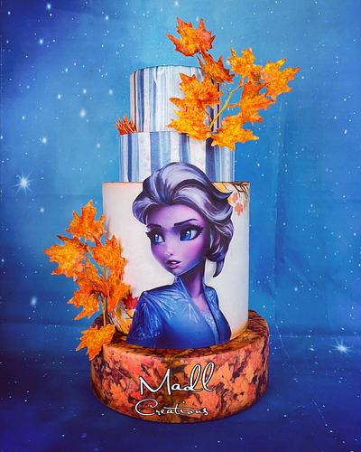 Frozen cake wafer paper - Cake by Cindy Sauvage 