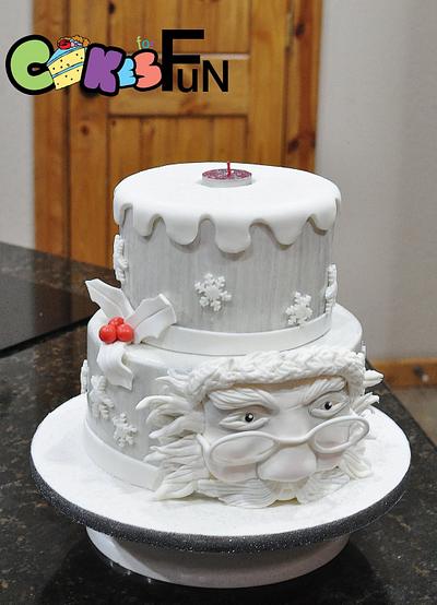 Santa’s busy night - Cake by Cakes For Fun