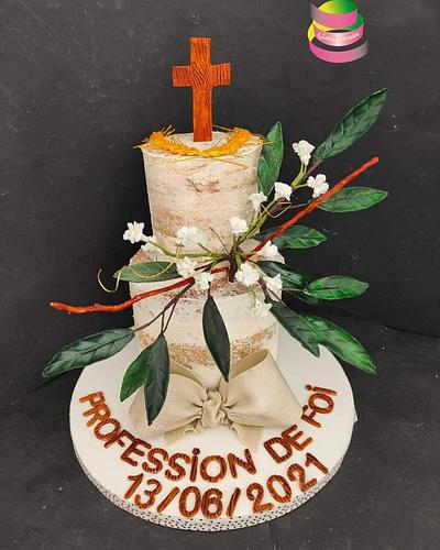 Profession of faith cake - Cake by Ruth - Gatoandcake