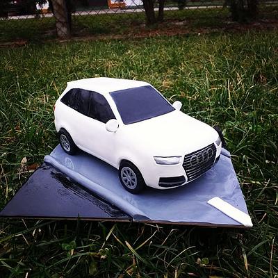 Audi Q7 2019 3D cake - Cake by Ramiza Tortice 