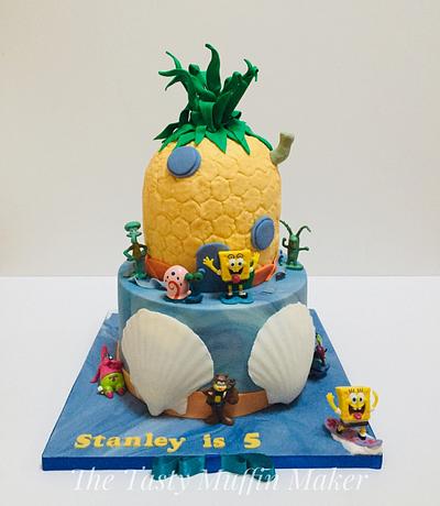 Sponge Bob  - Cake by Andrea 