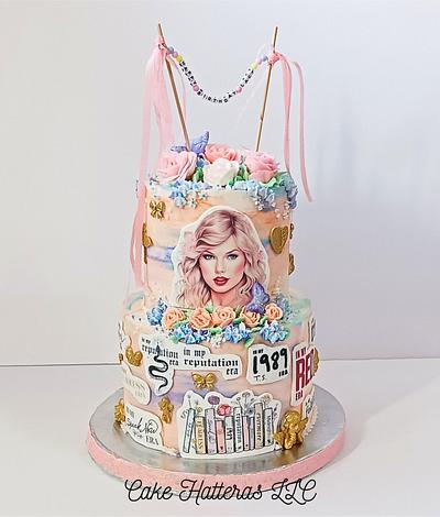 A Taylor Swift Themed Birthday Cake - Cake by Donna Tokazowski- Cake Hatteras, Martinsburg WV