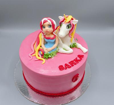 For a little girl  - Cake by Janka