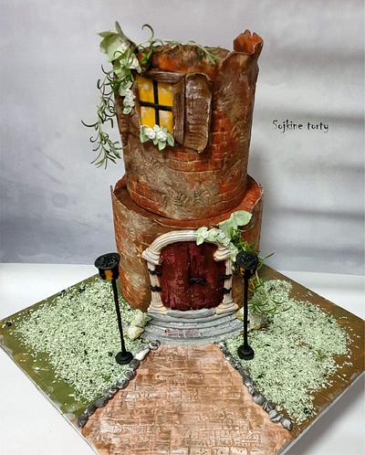 Ancient house:) - Cake by SojkineTorty
