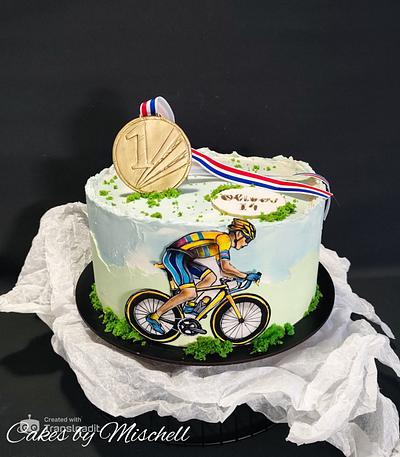 Bicycle cake - Cake by Mischell