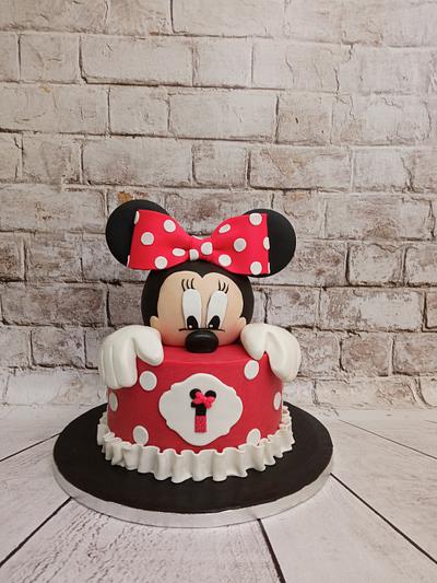 Minnie mouse - Cake by Evdokia Tzalla