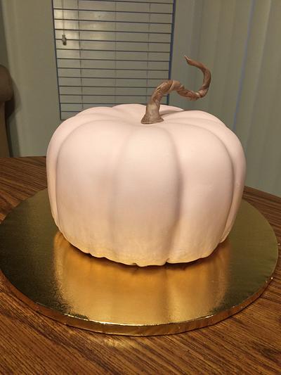 Pink Pumpkin - Cake by Laurie