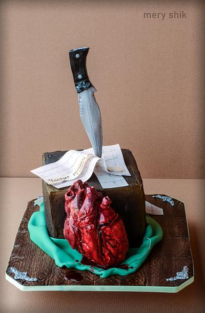 Bloody cardiology... - Cake by Maria Schick