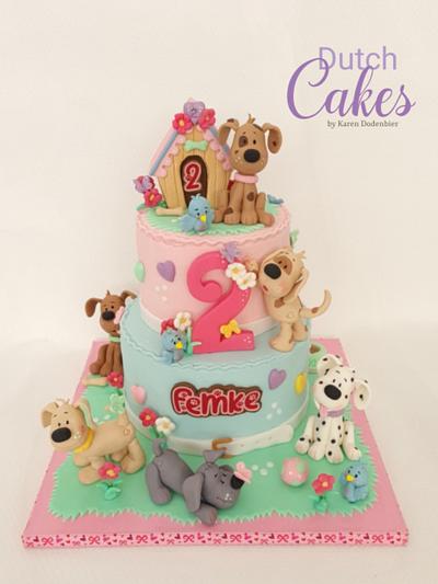 Dog cake - Cake by Karen Dodenbier