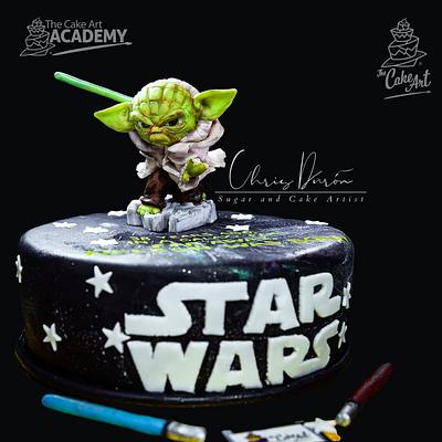 Yoda Clone Wars Cake - Cake by Chris Durón from thecakeart.academy