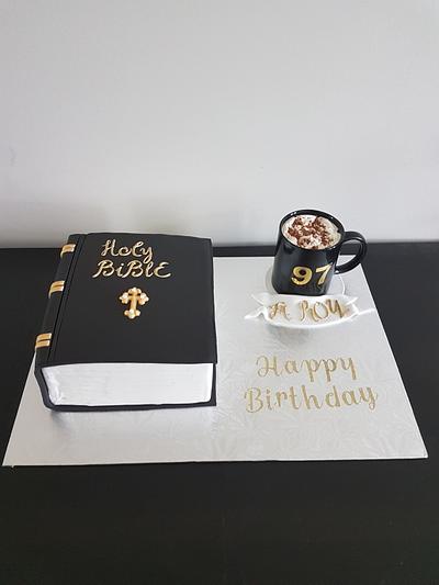 black bible - Cake by ImagineCakes