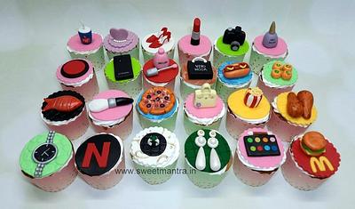 Cupcakes for wife - Cake by Sweet Mantra Homemade Customized Cakes Pune