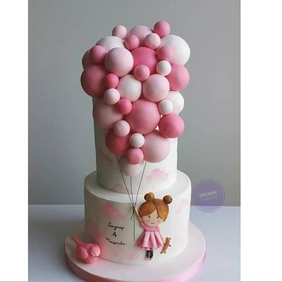Ballons Cake - Cake by Make & Bake Türkiye