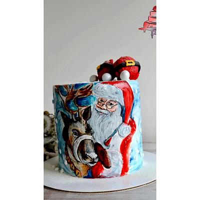 Santa Claus Cake - Cake by Krisztina Szalaba