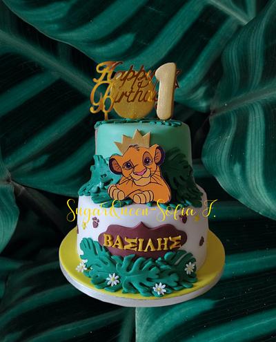 My lion cake! - Cake by Sofia Frantzeskaki