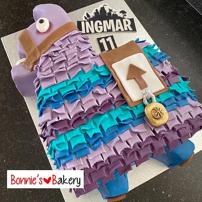 Fortnite Llama cake - Cake by Bonnie’s 🧡 Bakery