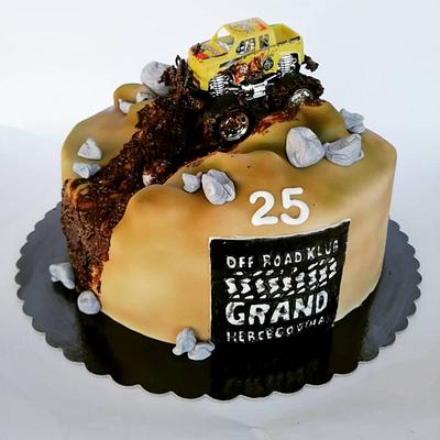 Off road cake - Cake by Tortebymirjana