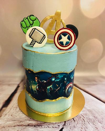 Avengers cake - Cake by Renatiny dorty