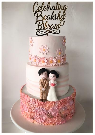 Customised Wedding Cake - Cake by Homebaker