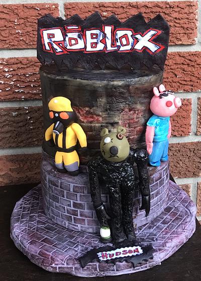 ROBLOX - Decorated Cake by Desislavako - CakesDecor