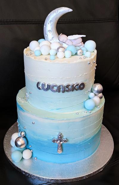 to the baptism - Cake by OSLAVKA