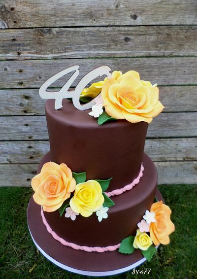  Birthday cake - Cake by  Iva 77