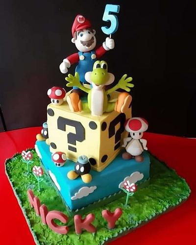 Mario Bross cake!  - Cake by silvia ferrada colman