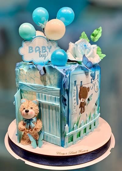 Baby shower party💙💙💙 - Cake by CvetyAlexandrova