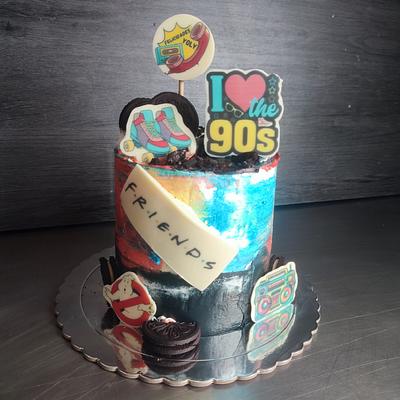 90s cake - Cake by Tartas_Ljubi
