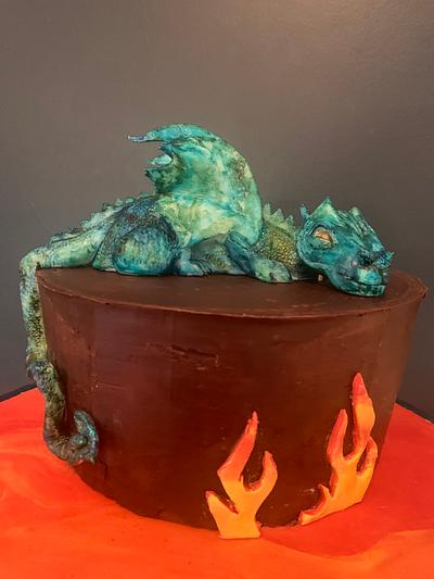 Dragon Cake - Cake by Sneakyp73