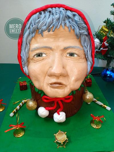 merry christmas grandma - Cake by Meroosweets