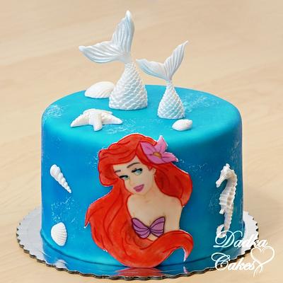 Ariel  - Cake by Dadka Cakes