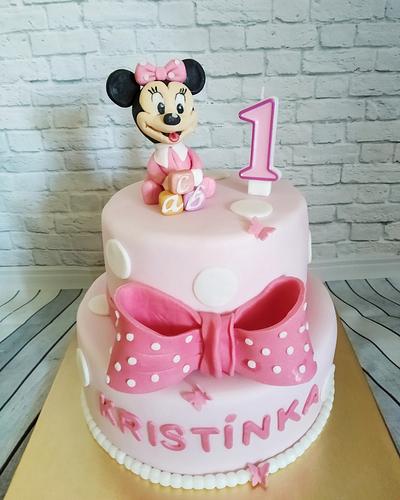 Minnie cake - Cake by Vebi cakes