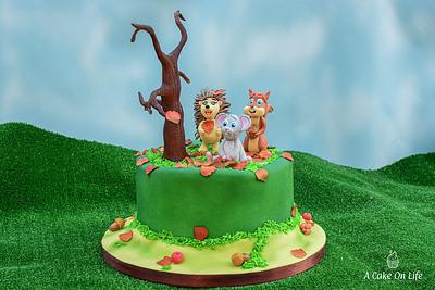 Waiting For The Last Leaf To Fall - Cake by Acakeonlife