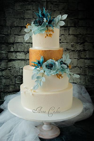 Wedding cake  - Cake by AnnaCakes
