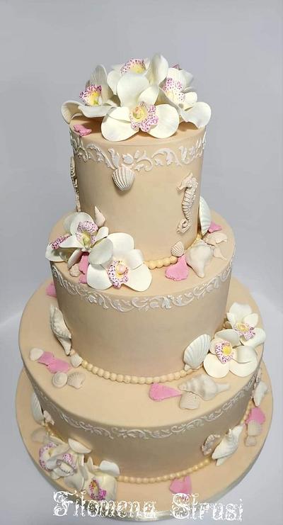 Wedding cake  - Cake by Filomena