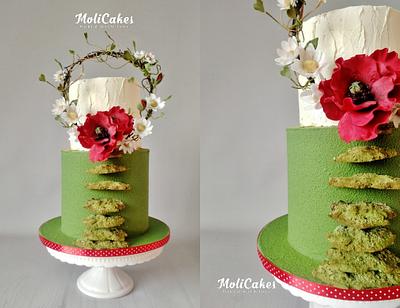 Poppy  - Cake by MOLI Cakes