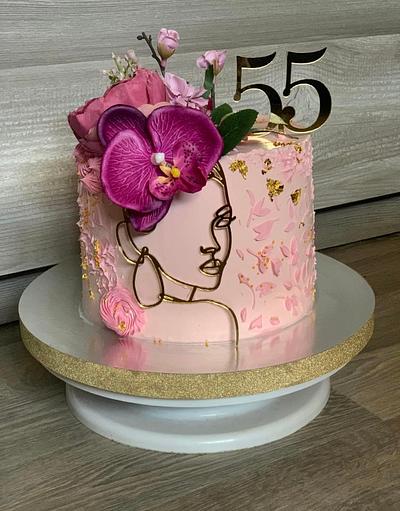 Flower cake - Cake by DaraCakes