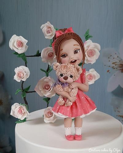 Sweet girl - Cake by Couture cakes by Olga