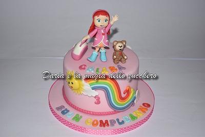 Ruby Rainbow cake - Cake by Daria Albanese