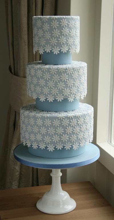 Something blue... - Cake by Cressida Cakes & Cookies