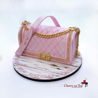  Chanel Handbag Cake  - Cake by Cherry on Top Cakes