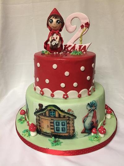 Red Riding Hood - Cake by malinkajana