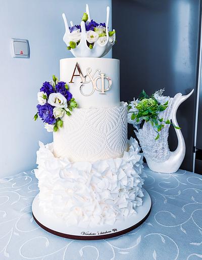 Wedding cake - Cake by Vyara Blagoeva 