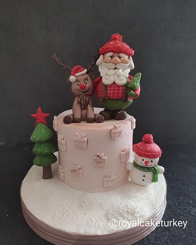 Santa cake  - Cake by Royalcake 