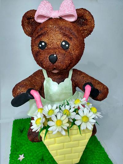 FLOFY, Teddy Challenger - Cake by Vanesa Cakes