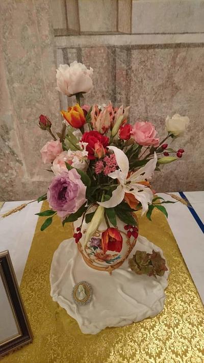 Baroque bouquet  - Cake by Szandra