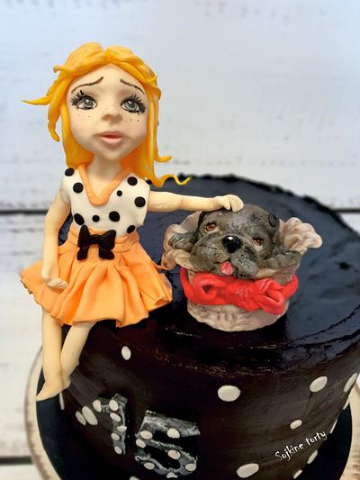 Maria wants a dog :) - Cake by SojkineTorty