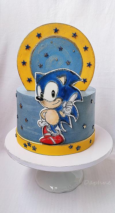 Sonic 1 💙 - Cake by Daphne
